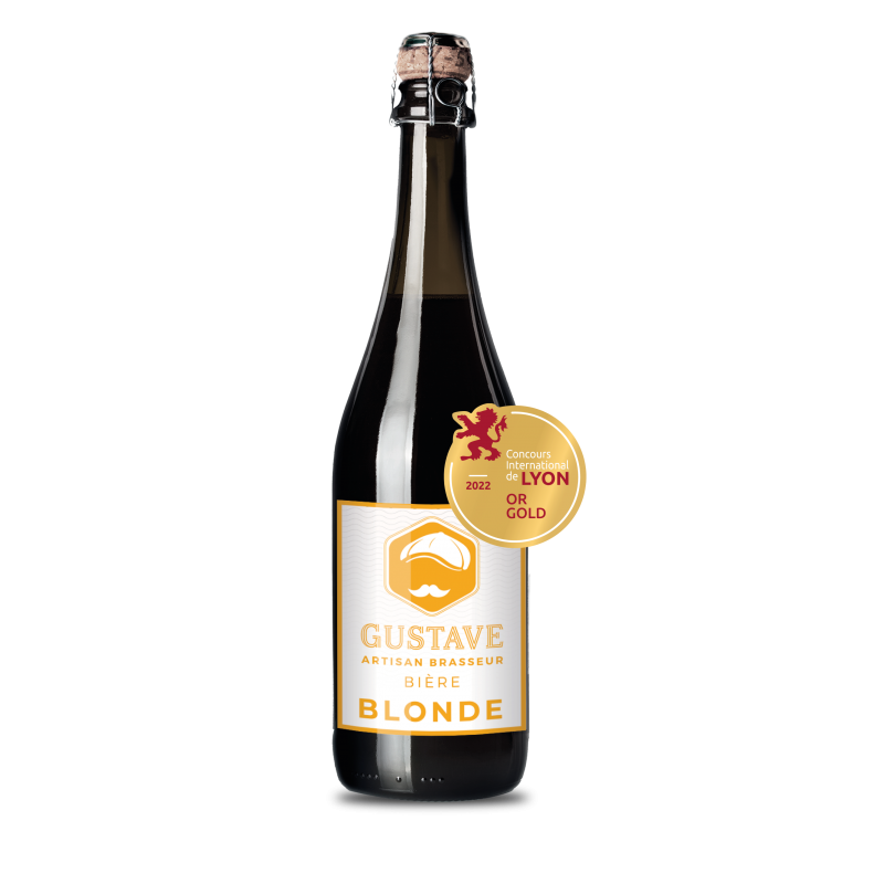 Gustave Blonde 75cl - médaille d'or - Concours international de Lyon