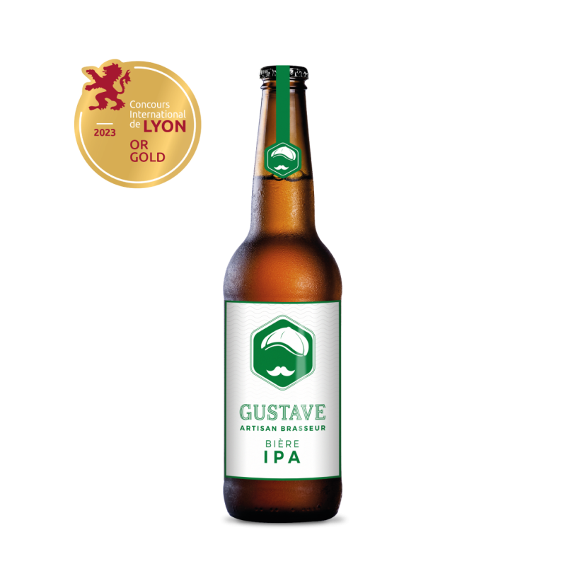 Bières artisanale Gustave IPA 33cl