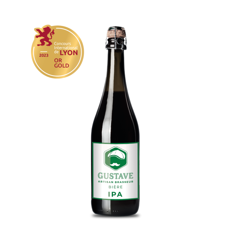 Bières Gustave IPA 75cl