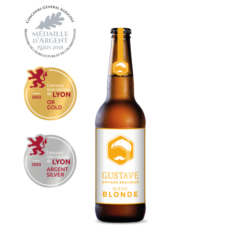 Carton 12x33cl Gustave Blonde