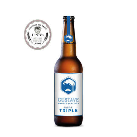 Bière artisanale Gustave Triple 33cl Bière artisanale Gustave Triple 33cl