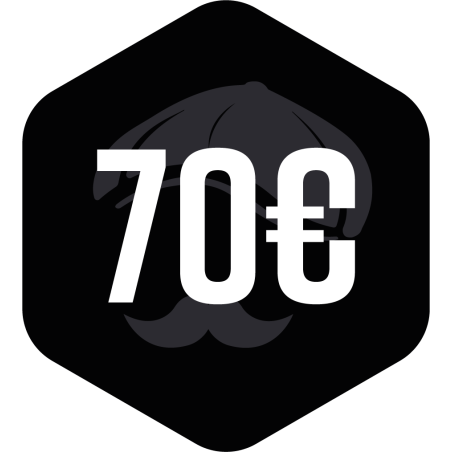 Carte cadeau Gustave 70€ Carte cadeau Gustave 70€