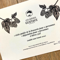 Carte cadeau - visite