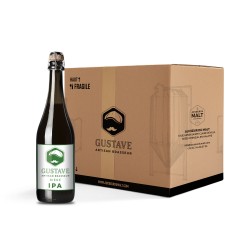 Bière Gustave IPA - carton de 6x75cl